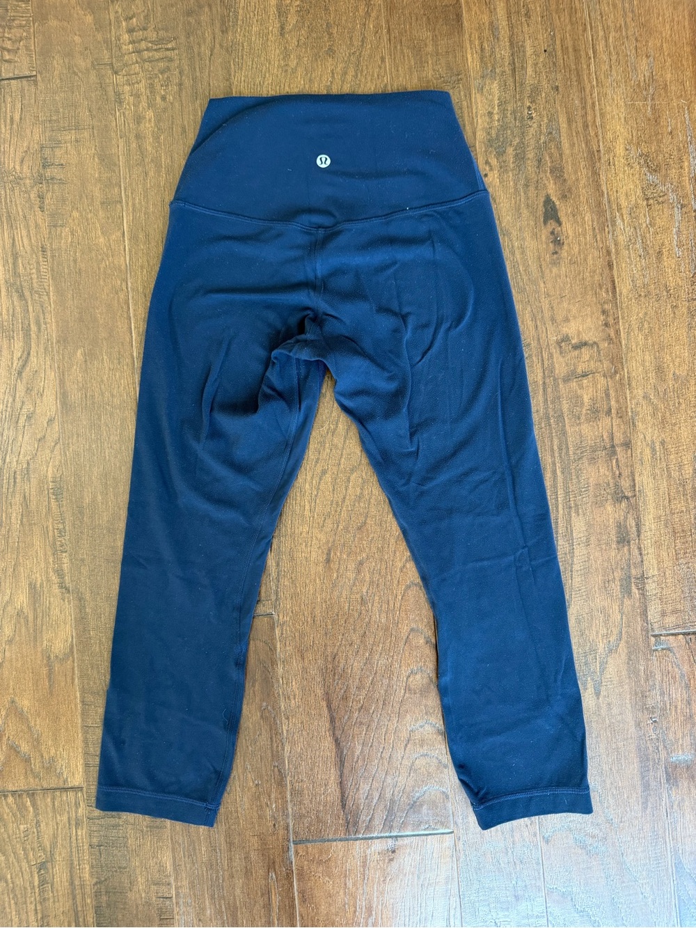 lululemon athletica Navy Cropped High-Rise Leggings